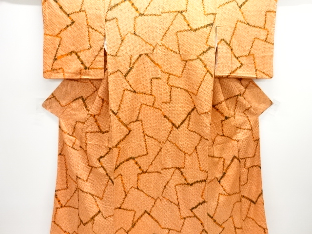 JAPANESE KIMONO / KOMON / ALL SHIBORI / ABSTRACT PATTERN 